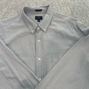 J Crew casual button down shirt. Size large.